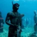 Kent artist erects underwater sculptures