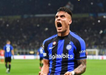 Lautaro Martinez Inter Milan and Argentina forward joining Erling Haaland & Harry Kane as striking great