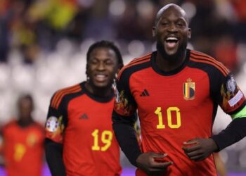 Lukaku scores four as Belgium hammers Azerbaijan