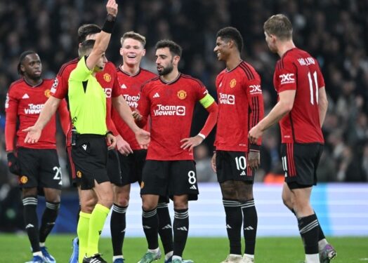 Rashford sees red as Copenhagen stun Manchester United 4-3