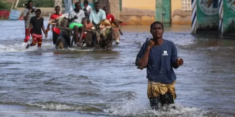 Somalia floods: Fourteen killed and thousands trapped in their homes