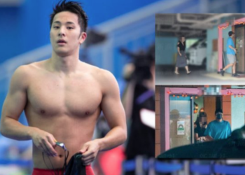 World swimming champion suspended for cheating on his wife