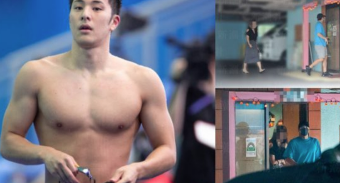 World swimming champion suspended for cheating on his wife