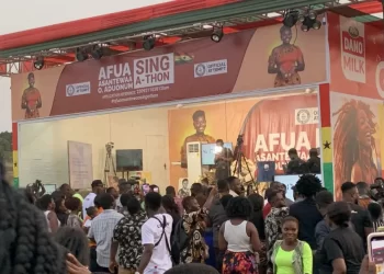 Sing-a-thon : Afua Asantewaa ends 126-hour singing marathon