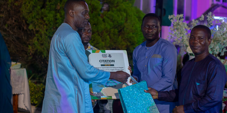 ATL FM Honoured by CCC for Exemplary Services to the Church