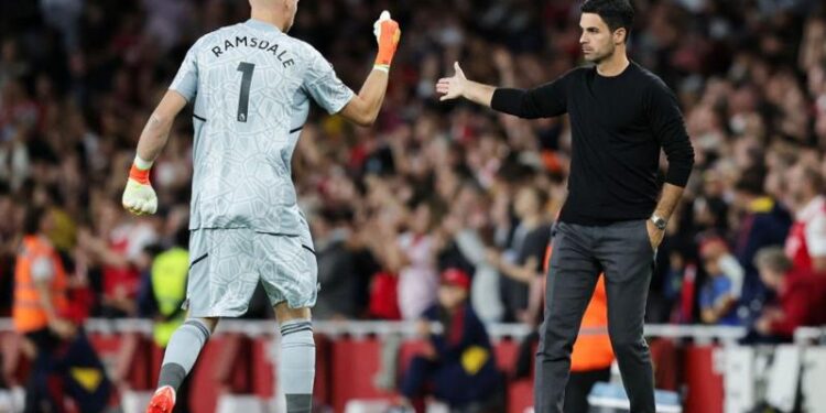 Aaron Ramsdale: Mikel Arteta wants Arsenal & England goalkeeper to stay