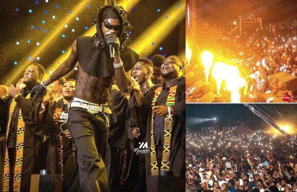 Black Sherif wows thousands with remarkable delivery at Zaama Disco Concert