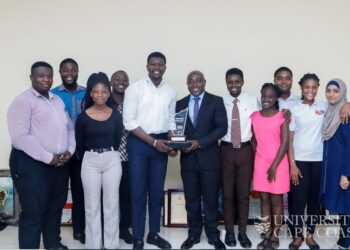 UCC Debate Society wins Public Speaking Competition in Togo