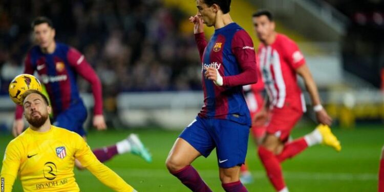 Joao Felix helps Barcelona beat parent club Atletico