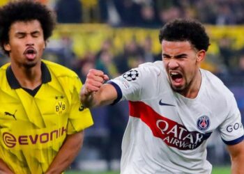 PSG scrape through to Champion League last 16