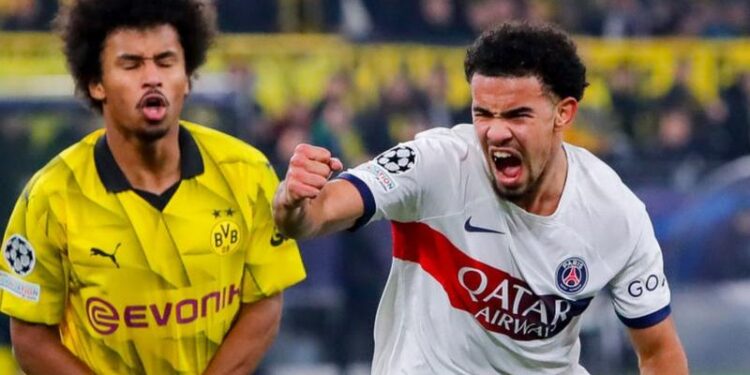 PSG scrape through to Champion League last 16