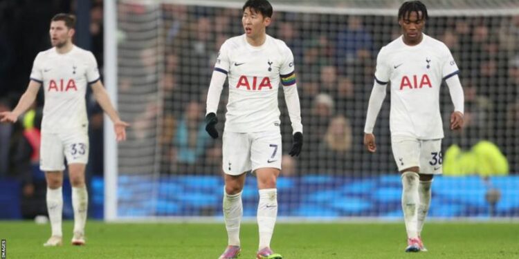 Tottenham 1-2 West Ham: Latest Spurs defeat 'unacceptable', says Son Heung-min