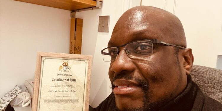 UCC Alumnus Receives Prestigious Honorary Title