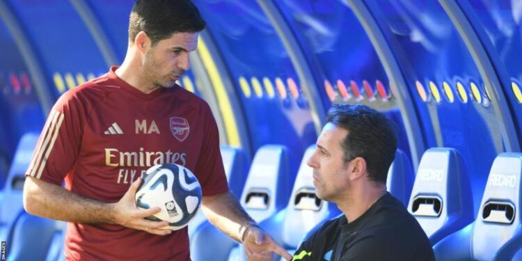 Arsenal manager Mikel Arteta says Barcelona managerial links are 'totally untrue'