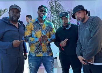 Gambo in US to produce first album, meets American producer Timberland