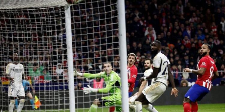 Griezmann scores as Atlectico knocks out rivals Real