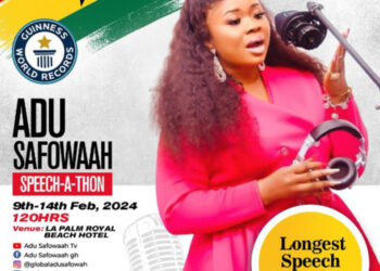 Guinness World Records: Adu Safowaah to attempt speech-a-thon