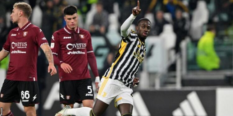 Juventus fight back to thrash Salernitana in cup