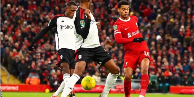 Liverpool fight back to beat Fulham in EFL Cup