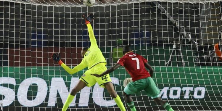 Namibia stun Tunisia for first ever Afcon win