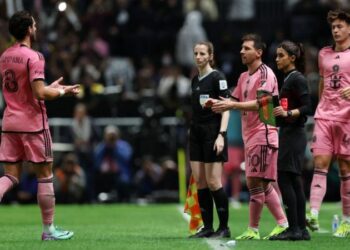 Al-Nassr 6-0 Inter Miami: Lionel Messi comes off bench late on in friendly loss