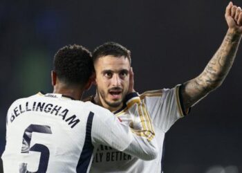 Getafe 0-2 Real Madrid: Joselu double sends Los Blancos top of La Liga
