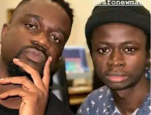 Safo Newman finally meets Sarkodie