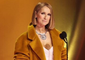 Watch Celine Dion’s rare public appearance at the 66th Grammys