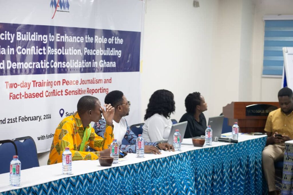 ghanaian-journalists-engaged-in-peace-journalism-and-fact-based-conflict-sensitive-reporting