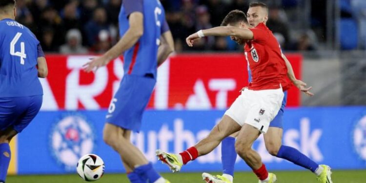 Baumgartner scores fastest ever international goal