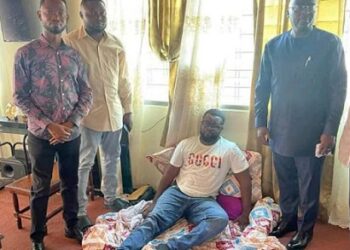 Dr Bawumia visits actor Drogba amid health challenges