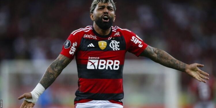 Gabriel Barbosa Flamengo striker suspended for two years for attempted anti-doping fraud