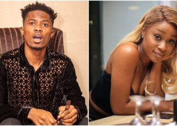 Efia Odo reacts as Kwesi Arthur refuses to openly talk about their alleged affair