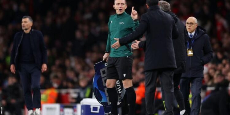 Sergio Conceicao Mikel Arteta accused of 'insulting my family' by Porto boss after Champions League tie