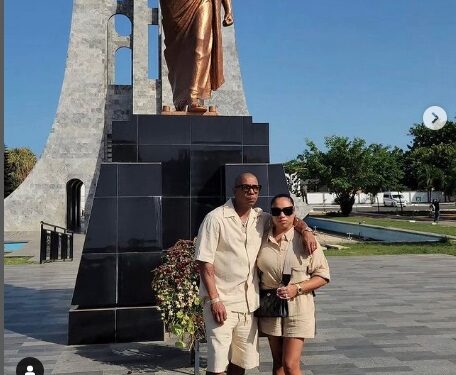 American rapper Ja Rule and wife arrive in Ghana