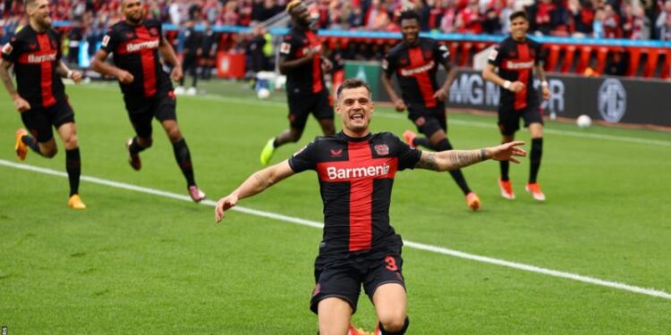 Bayer Leverkusen win Bundesliga Stats behind unbeaten title run