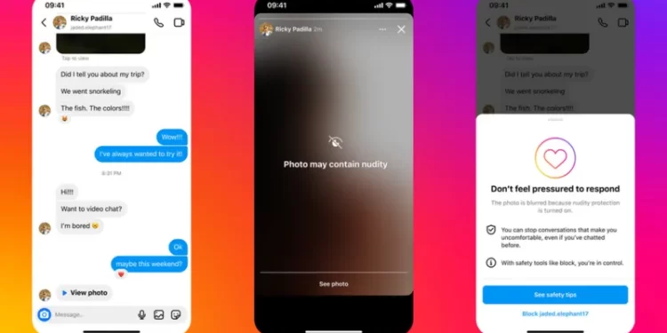 Instagram trying nudity blurring to stop 'sextortion'