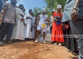Ja Rule breaks ground for construction of classroom block at Nuaso