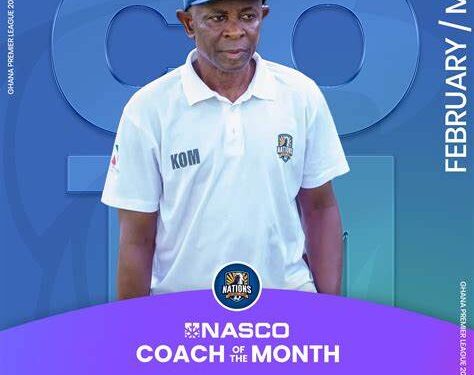 GPL: Kassim Mingle wins coach of the month of March
