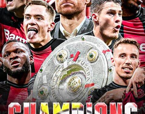 Bayer Leverkusen wins first league title after 120 years
