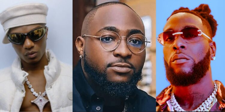 ‘I am big me’ – Davido rejects comparison with Wizkid, Burna Boy