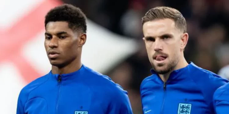 Rashford and Henderson left out of England squad