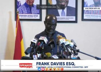 Full Text: Speech by Fank Davies at counter press conference by NPP on alleged attempt by A-G to fabricate evidence against Ato Forson
