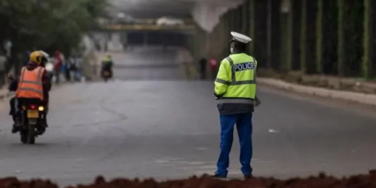 Teenage motorist filmed beating Kenyan policeman arrested