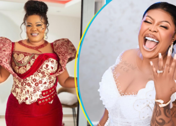 Radio and TV personality Afia Schwarzenegger strongly slams Auntie Naa and her production team for their recent radio interview with Yaw Sarpong’s wife