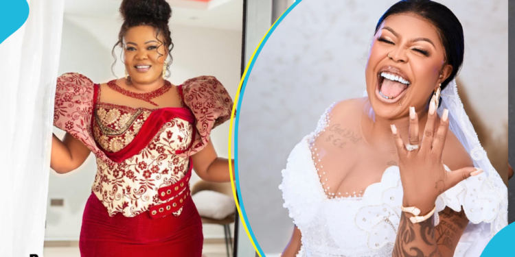 Radio and TV personality Afia Schwarzenegger strongly slams Auntie Naa and her production team for their recent radio interview with Yaw Sarpong’s wife