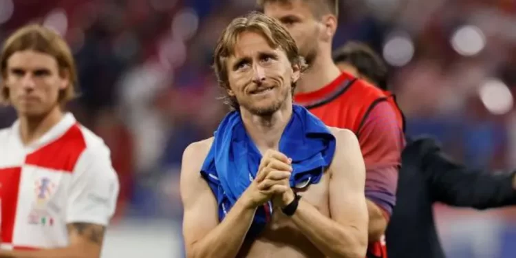Croatia's cruel blow leaves Modric's international future uncertain