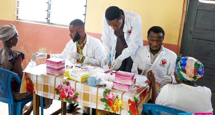 The Daniel Ntow Obese Foundation has provided free screening to some communities in the Komenda Edina Eguafo Abrem (KEEA) Municipality.