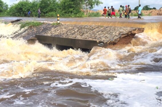 Okyereko Bridge overtopped, motorists advised to use alternative routes