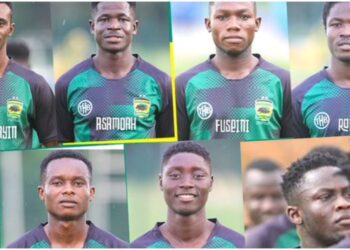 Seven players depart from Asante Kotoko following the mutual termination of their contracts.